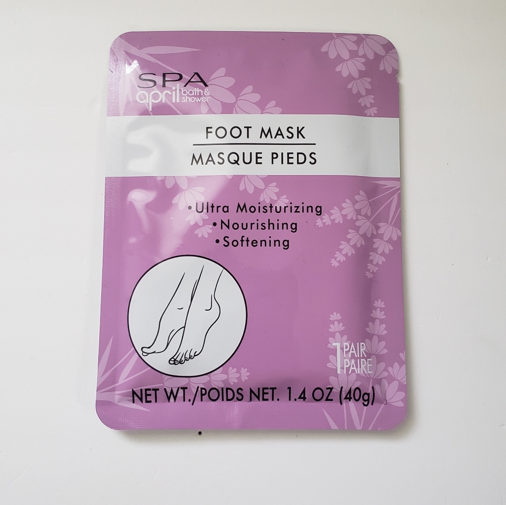 🍭7/$15 Spa April Bath & Shower Foot Masks
